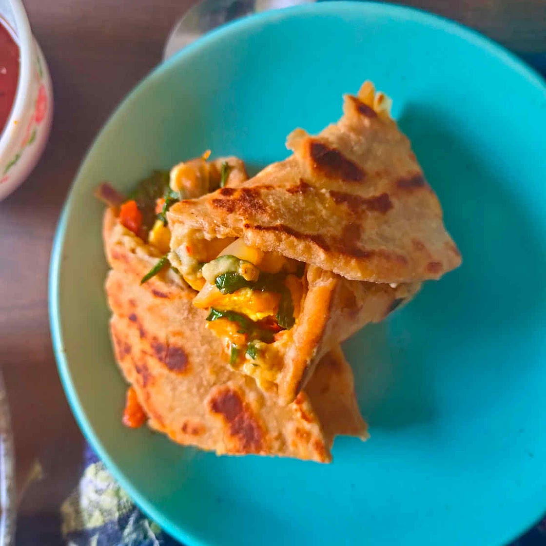 Healthy Paneer Wrap | Veg Paneer Roll | Easy Paneer Frankie