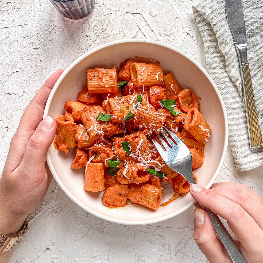 Vodka Pasta (Pasta alla Vodka)