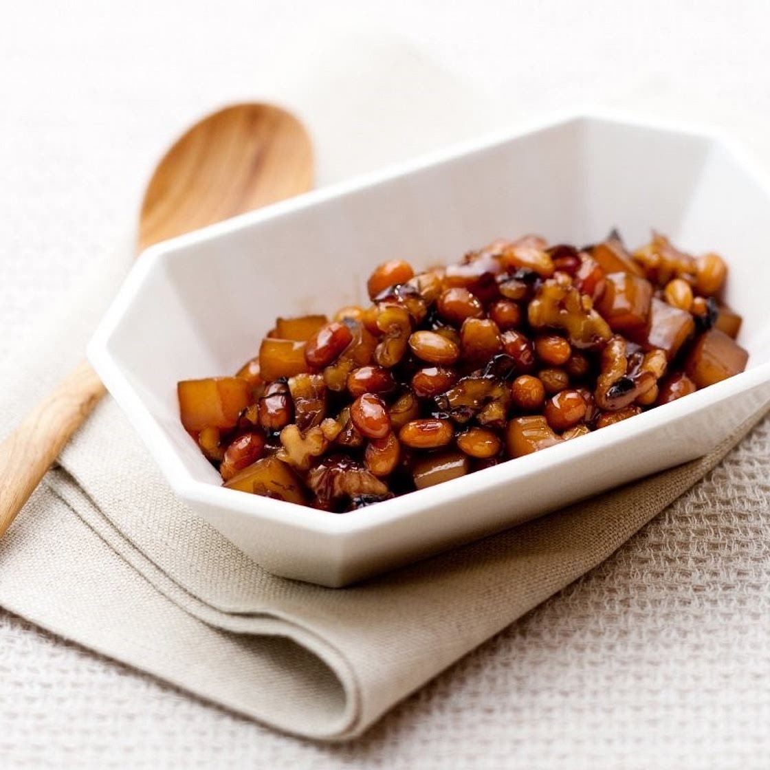 노란콩 호두조림 만드는 법