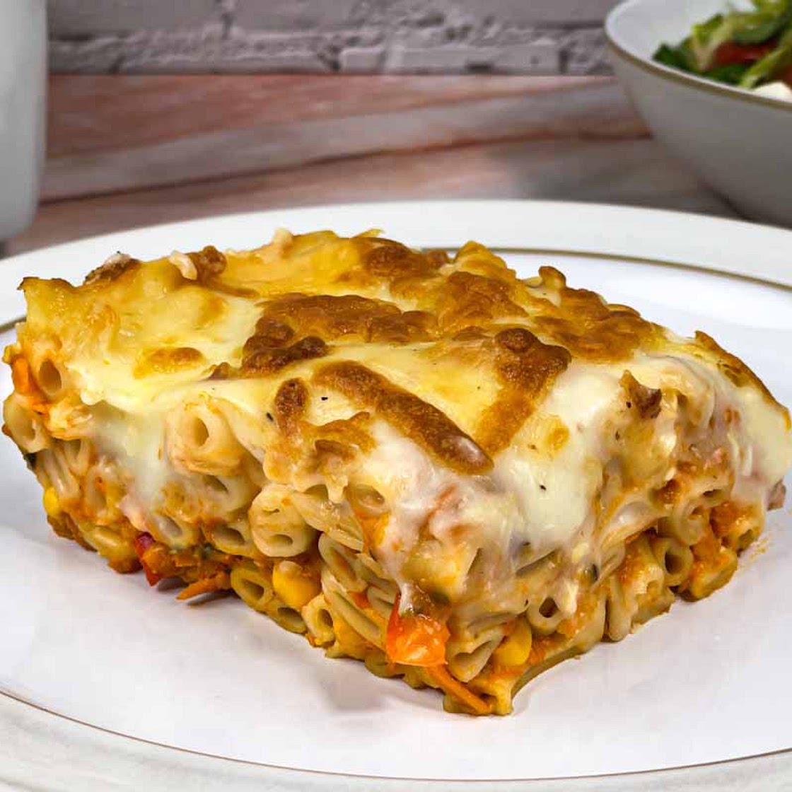 Pastitsio with Vegetables