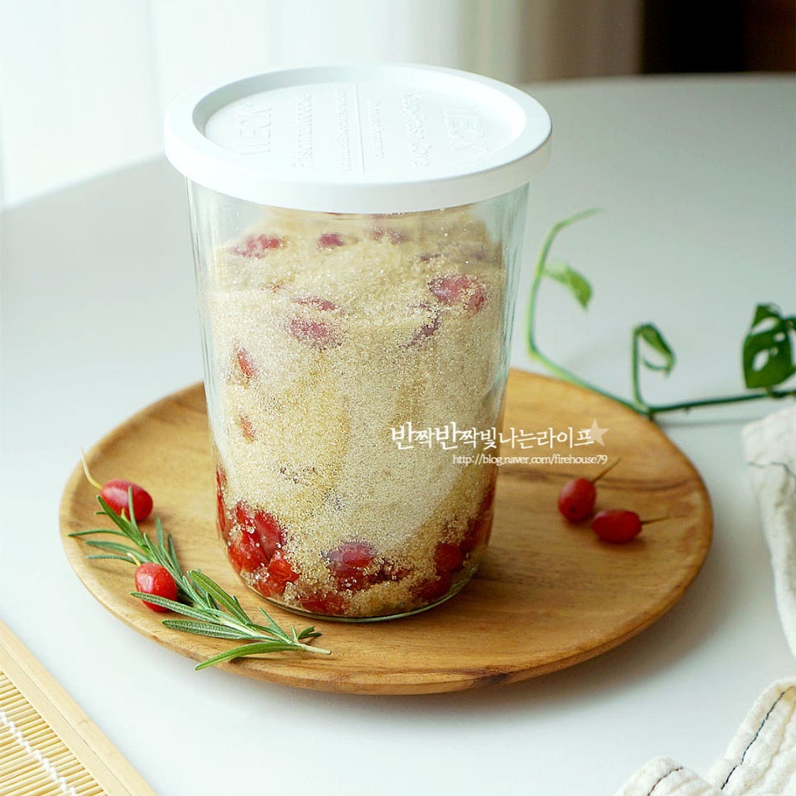 보리수효소 만들기 보리수 먹는법