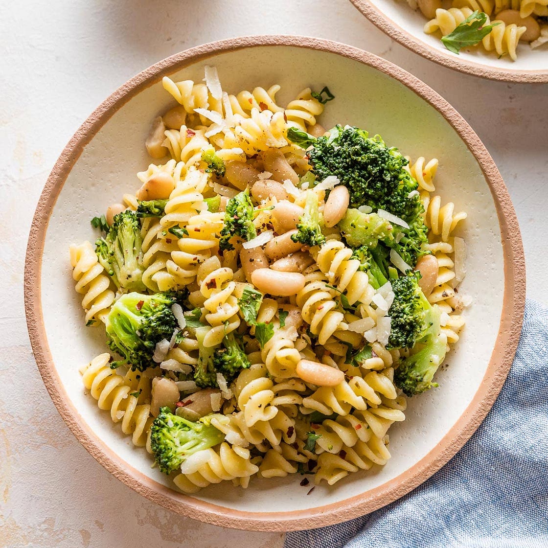 Pasta with White Beans and Broccoli