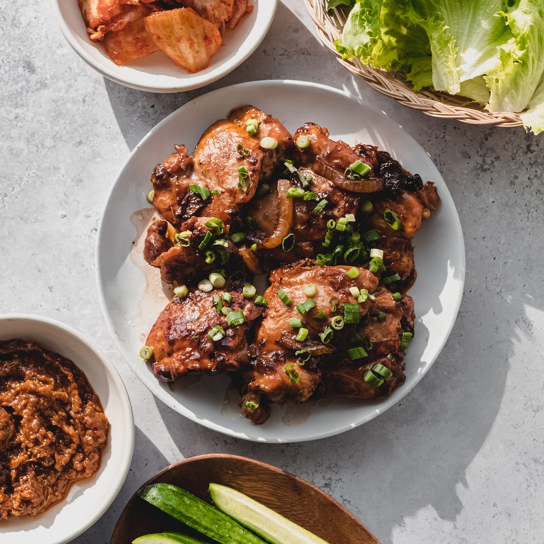 Korean BBQ Chicken (Chicken Bulgogi) recipe