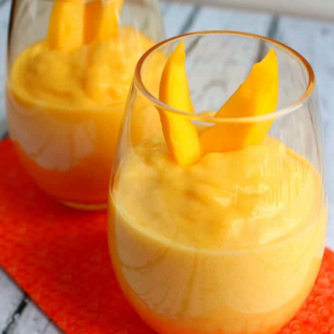 Mango Peach Smoothies