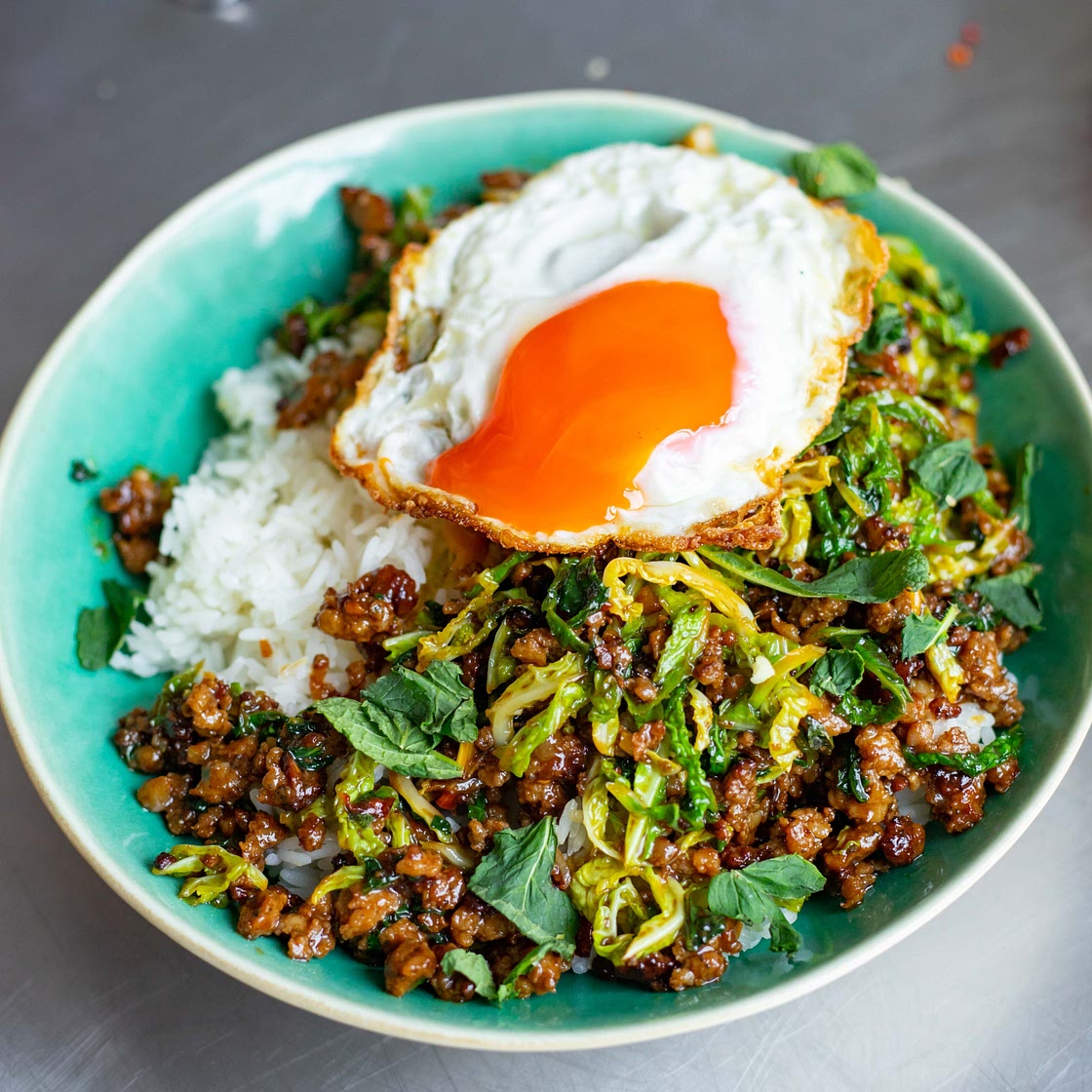 Crispy Chilli & Mint Pork