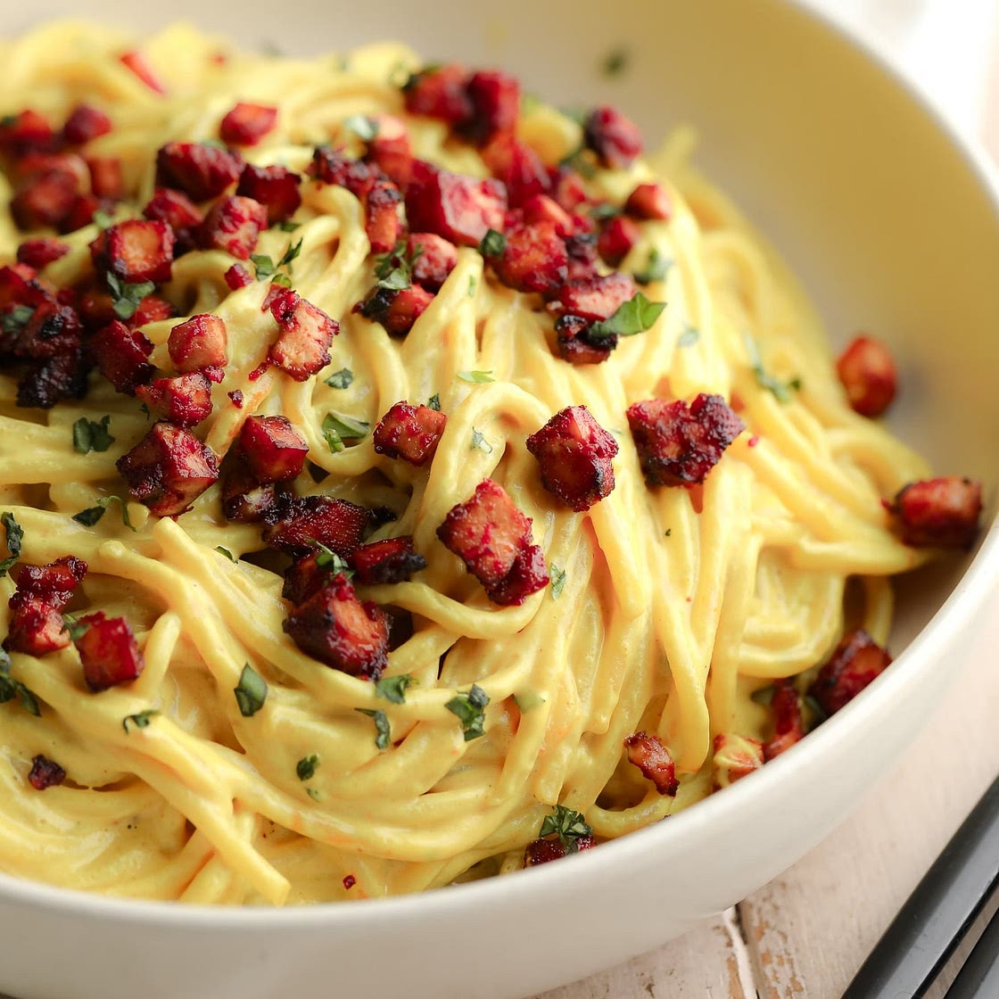 The Best Vegan Carbonara