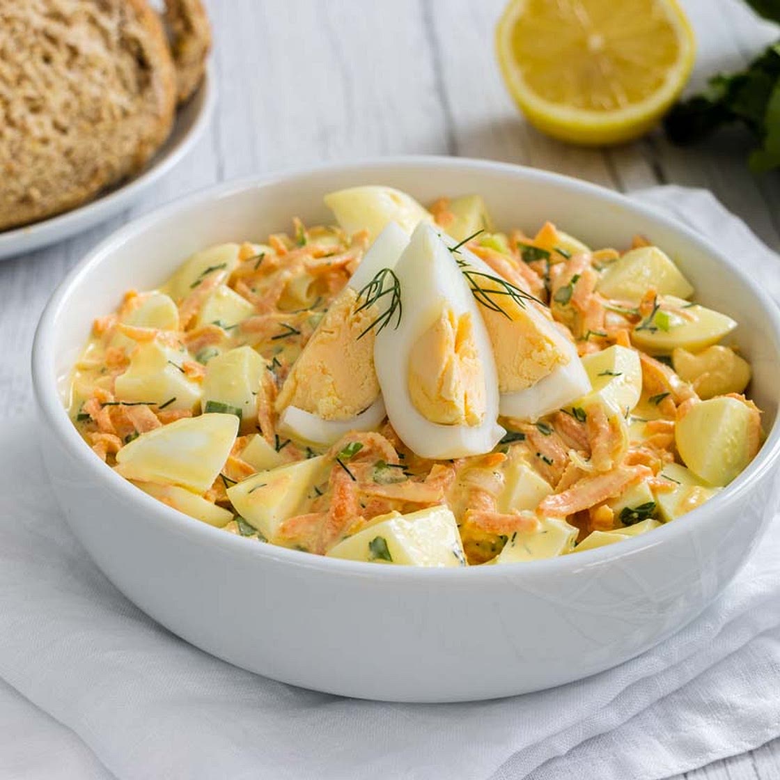 Egg Salad with Carrots