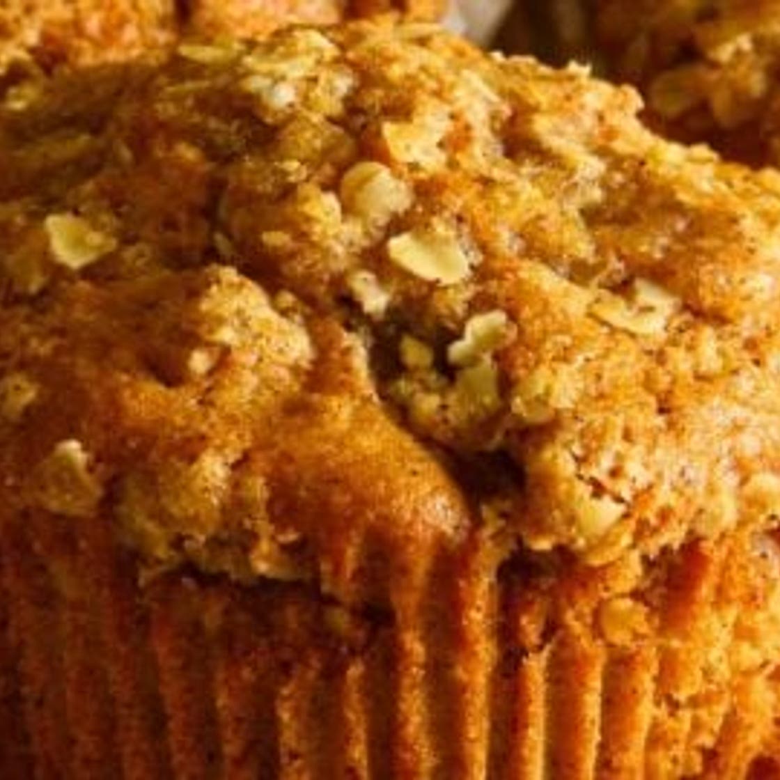 Eggless Caramel Apple Muffins