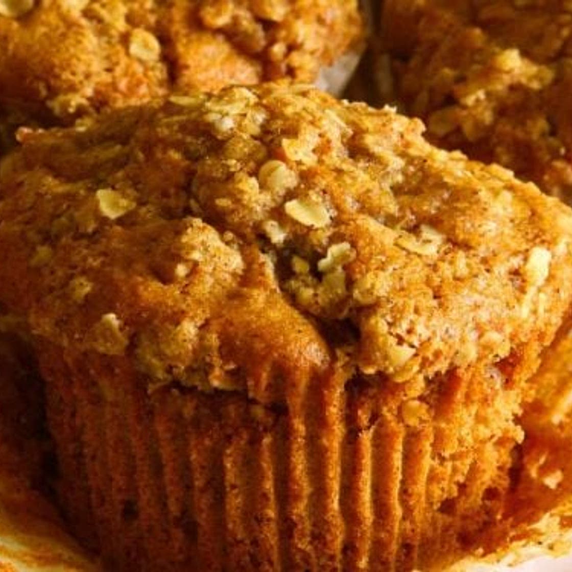 Eggless Caramel Apple Muffins