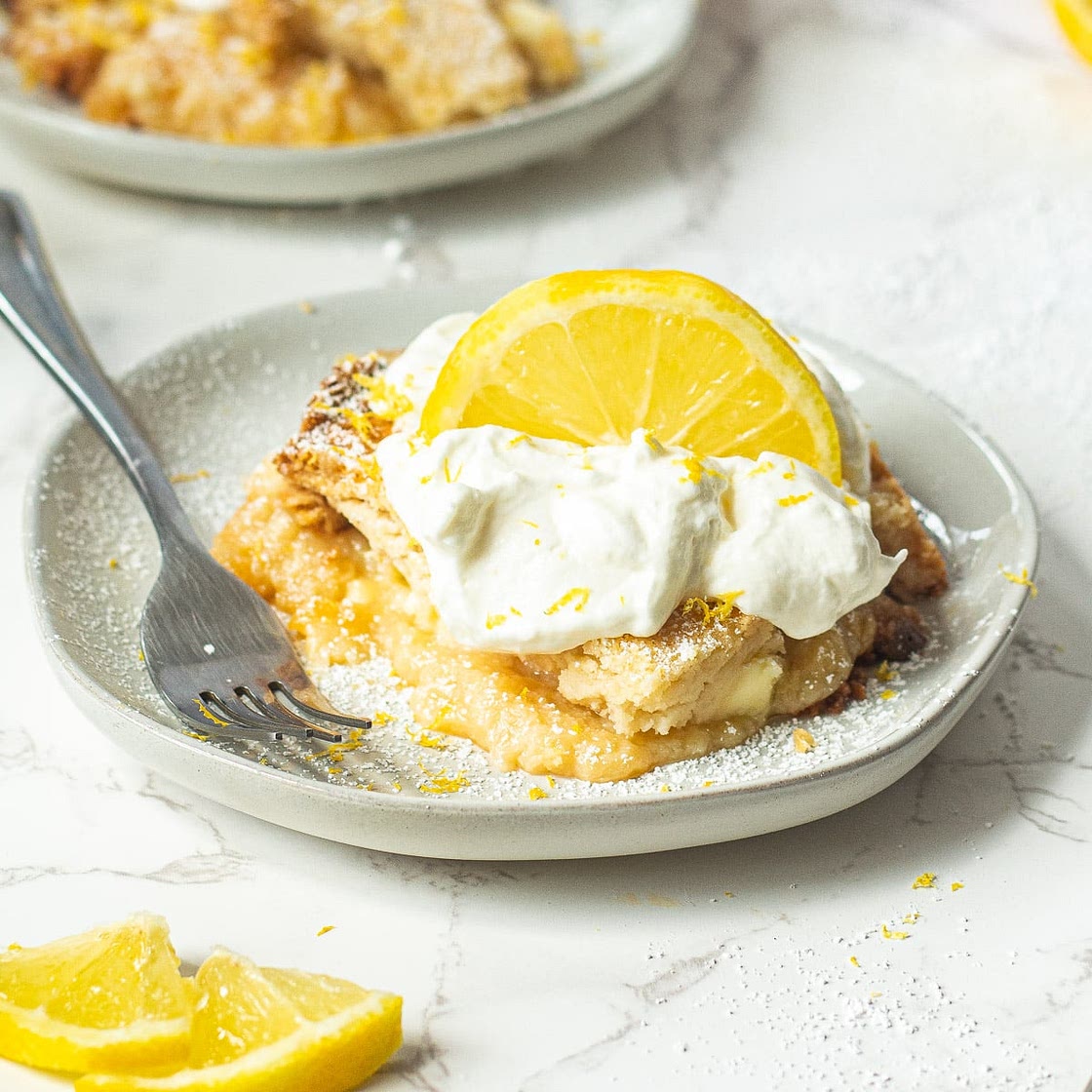 Lemon Dump Cake