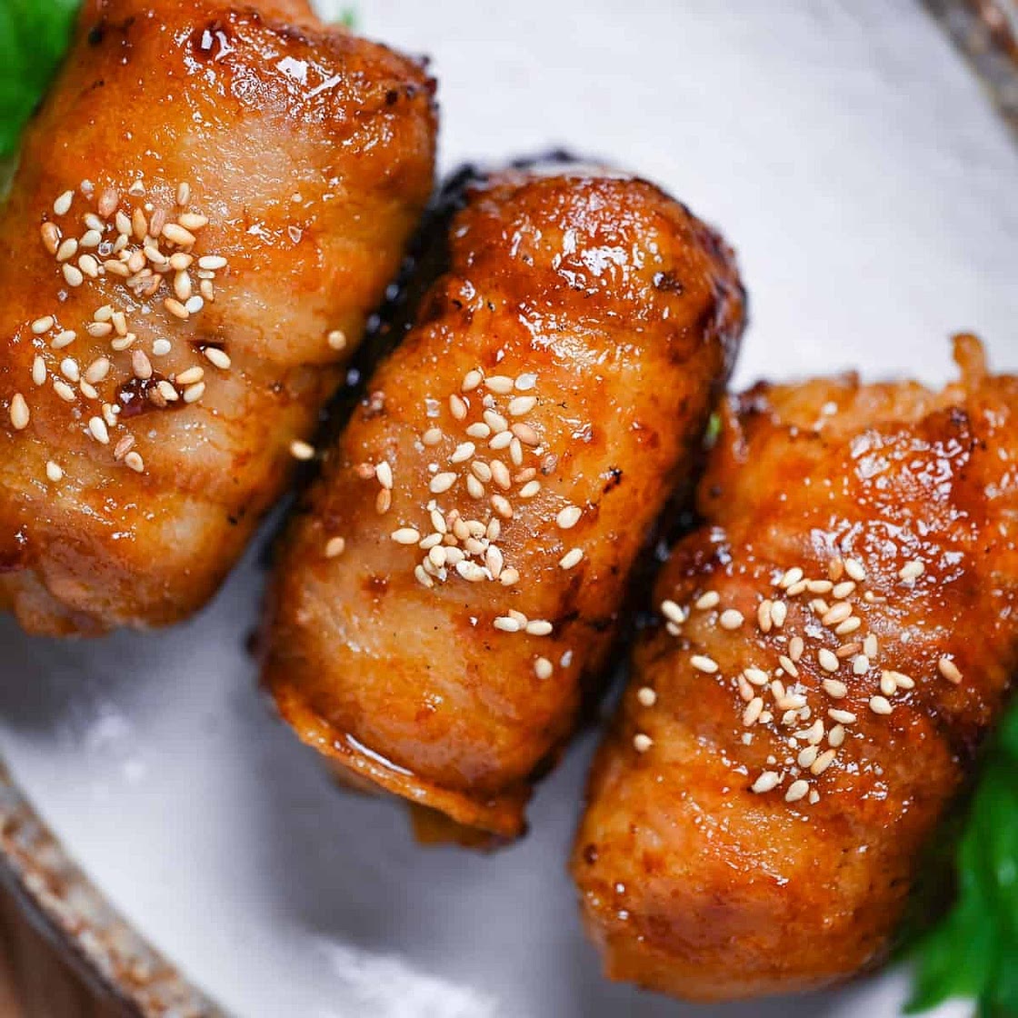 Pork-Wrapped Rice Balls (Nikumaki Onigiri)