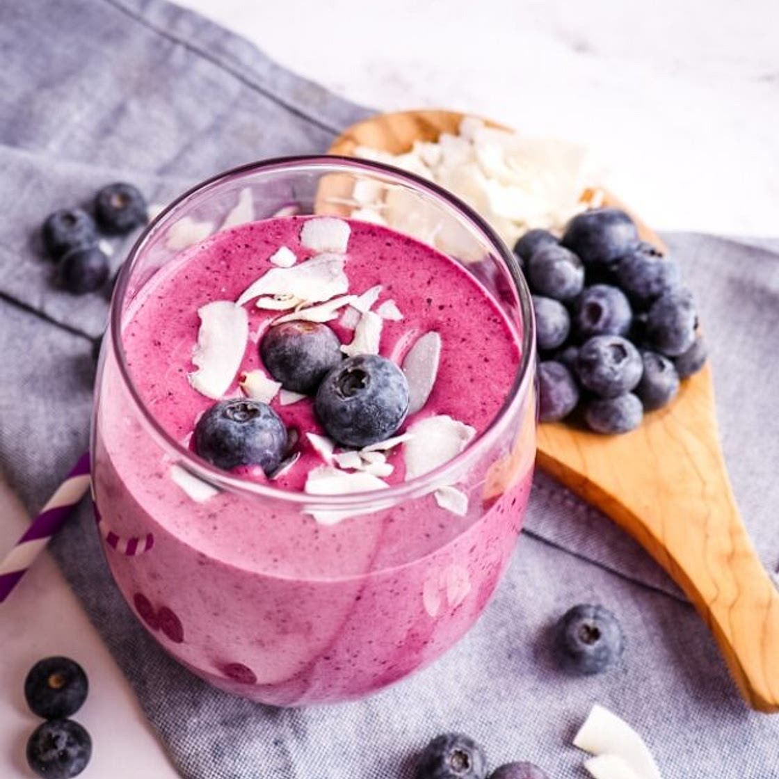 Healthy Blueberry Smoothie