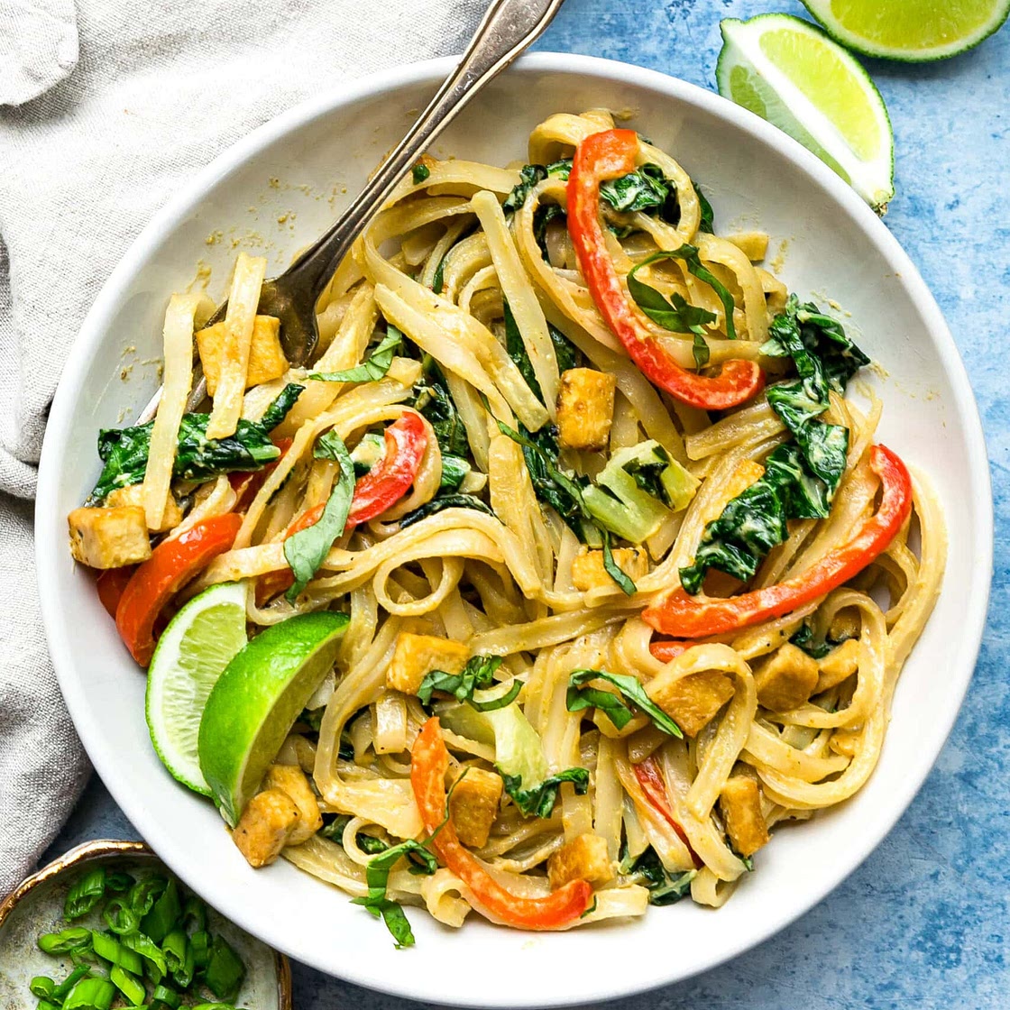 Green Curry Noodles