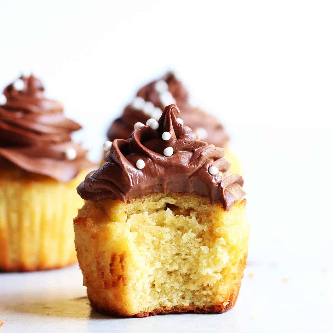 Gluten Free Vanilla Cupcakes