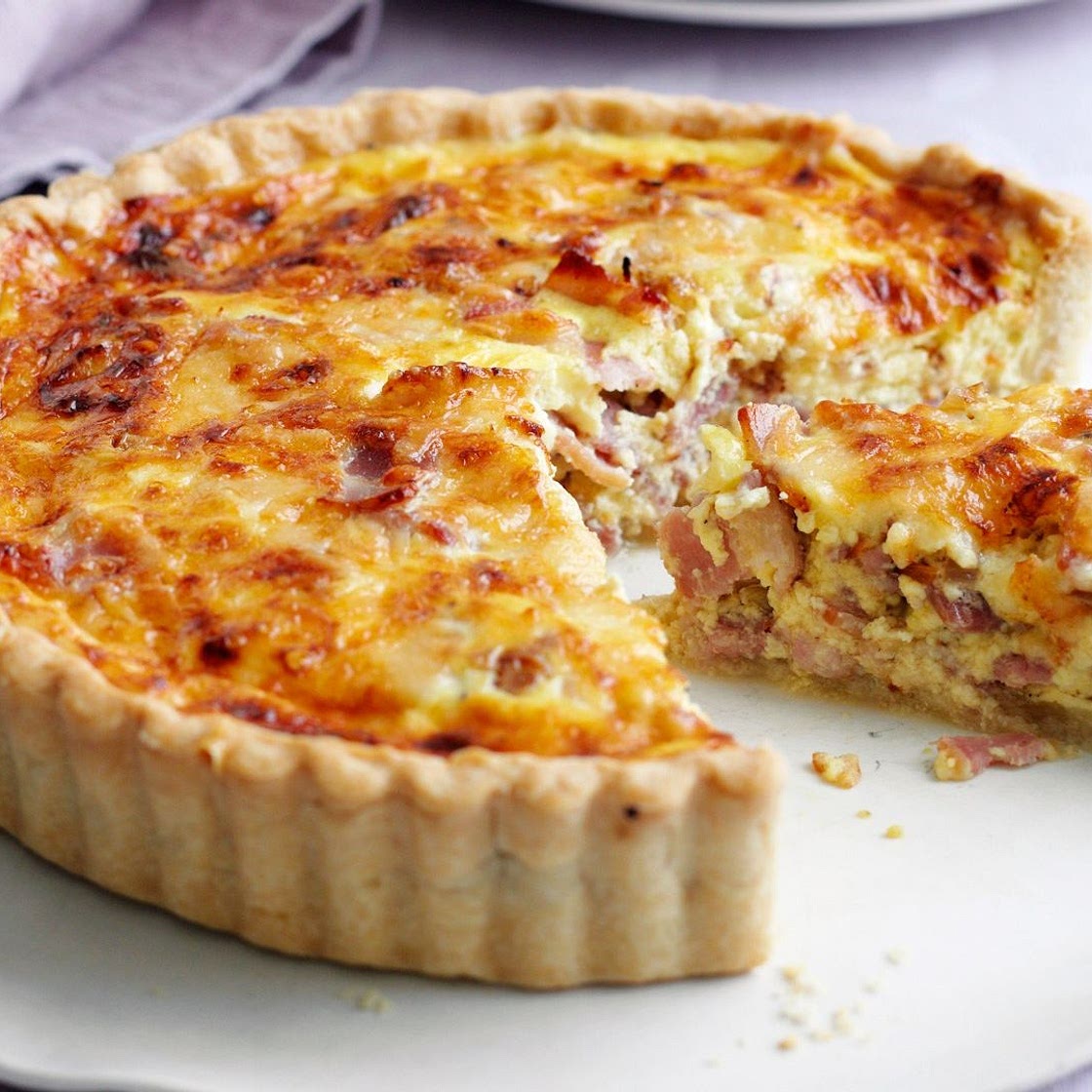 Easy quiche Lorraine recipe by Mary Berry
