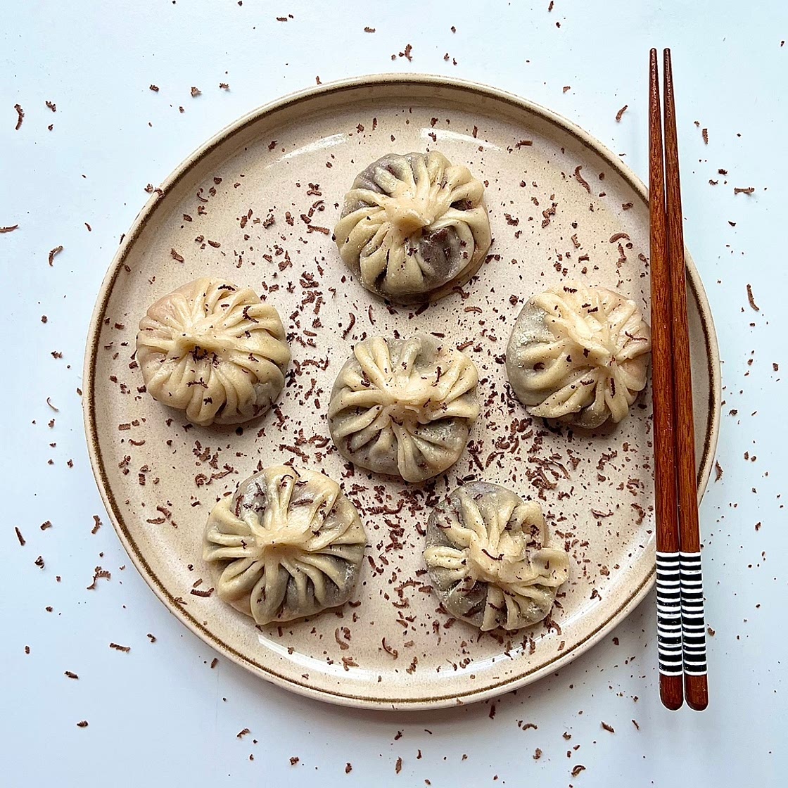 Chocolate & Peanut Butter Dumplings
