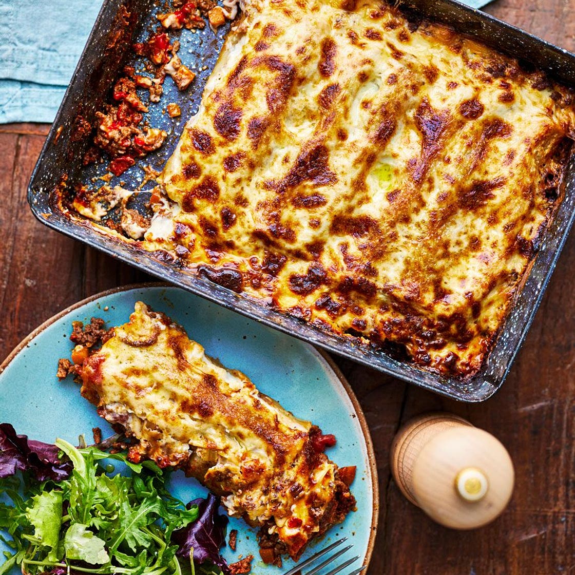 Beef cannelloni