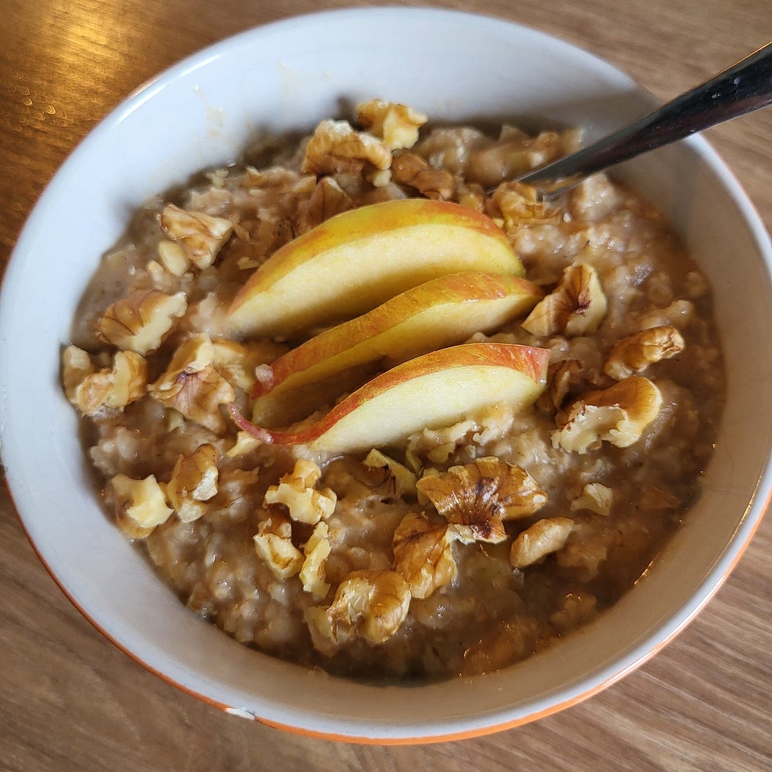 Apfel-Zimt Porridge