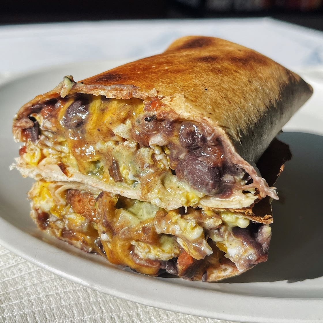The Ultimate Air Fryer Breakfast Burrito