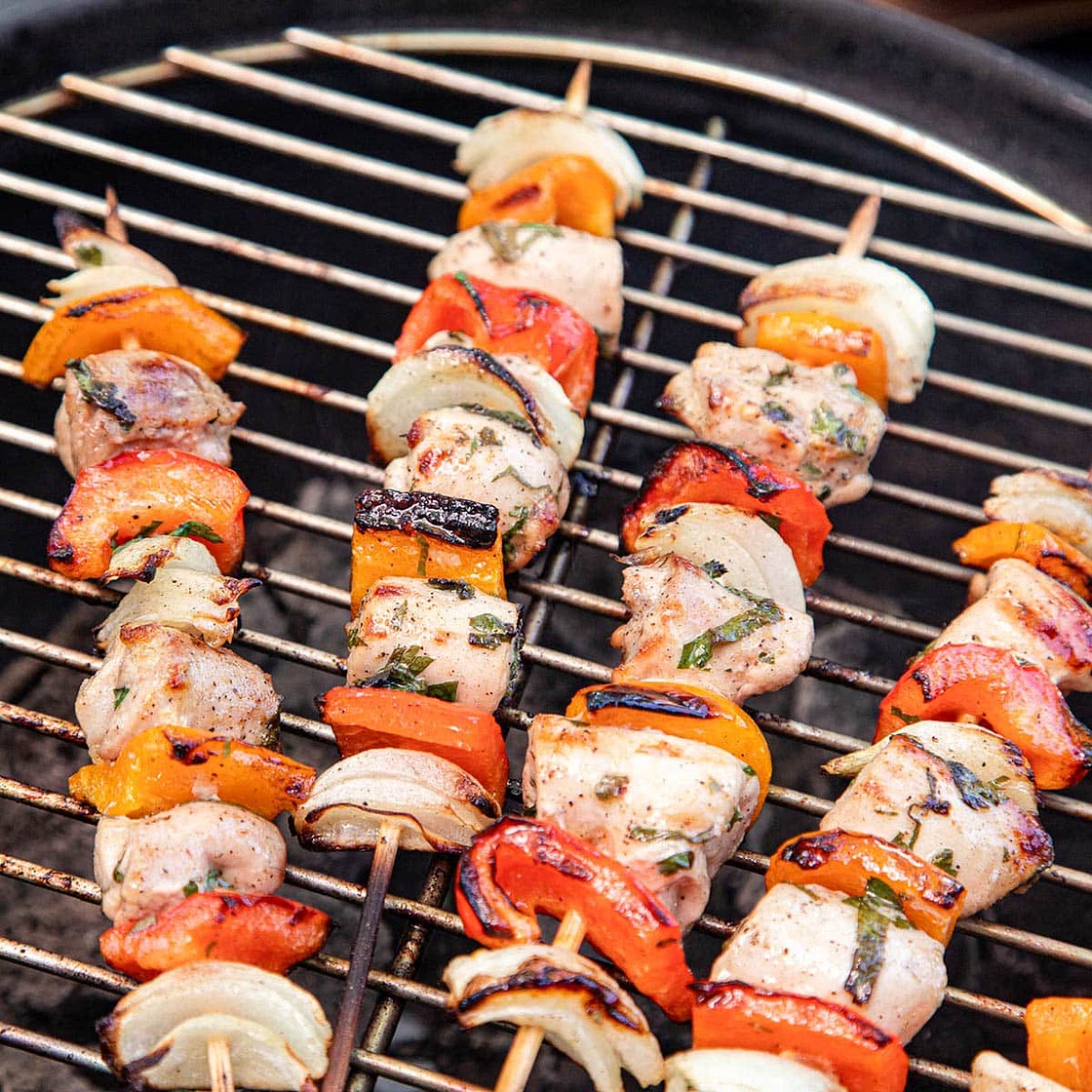 Grilled Chicken Kebobs Recipe