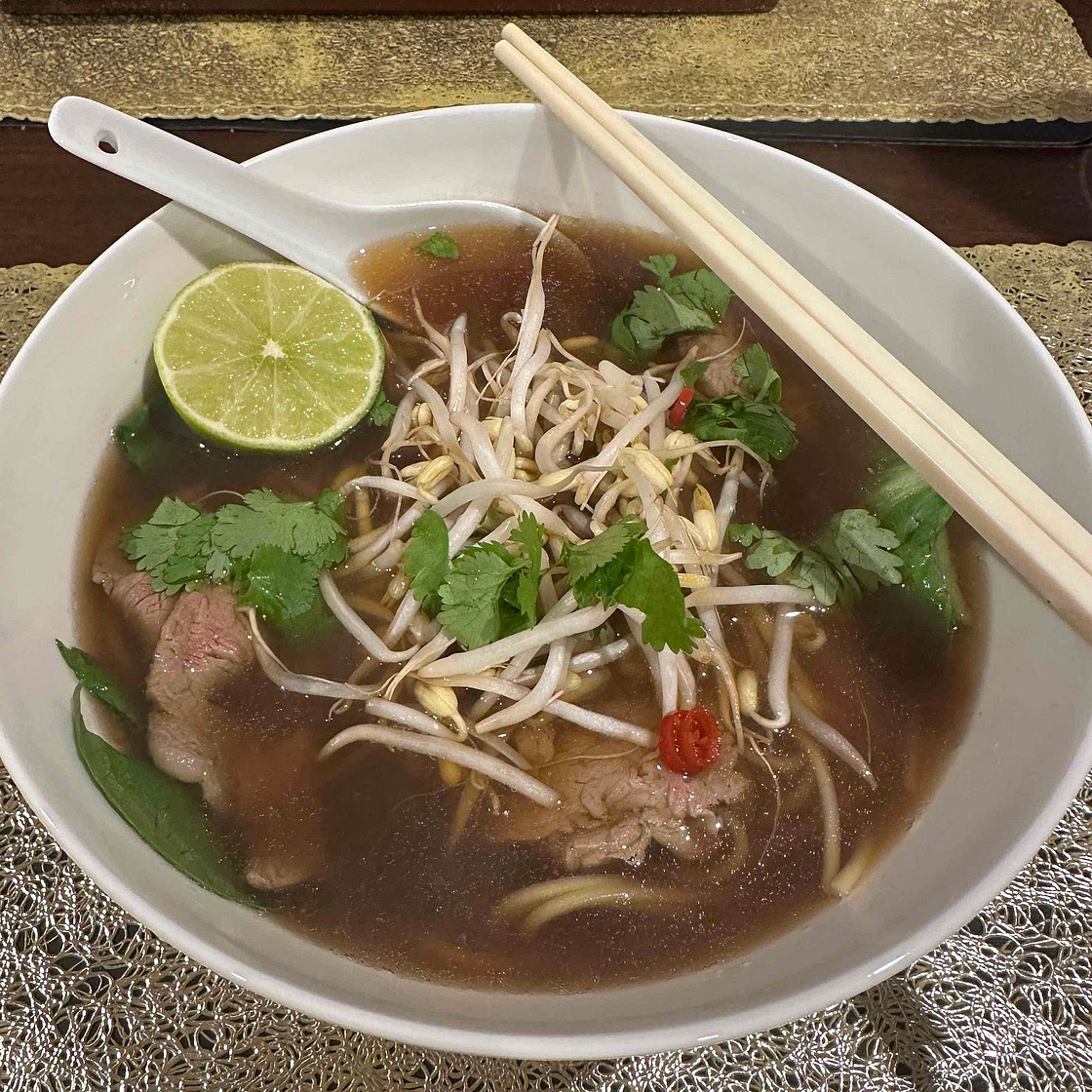 Beef and Ramen Noodle Soup