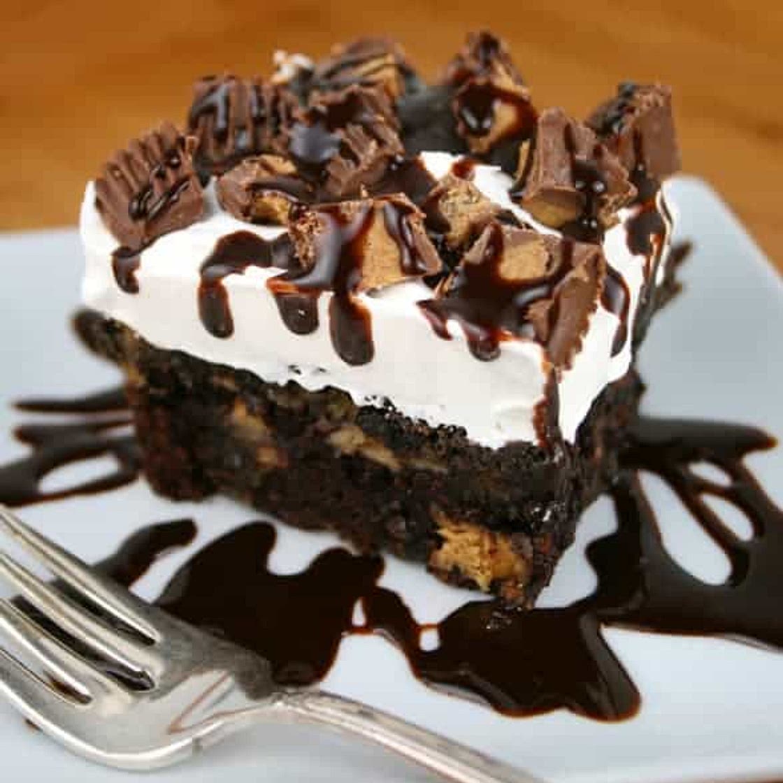 Chocolate Peanut Butter Dump Cake