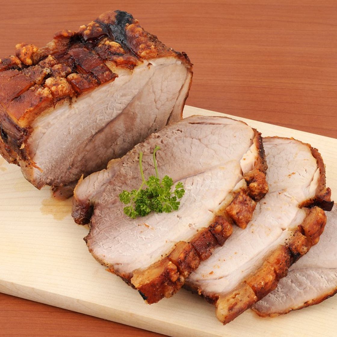 Schweinsbraten mit Kruste