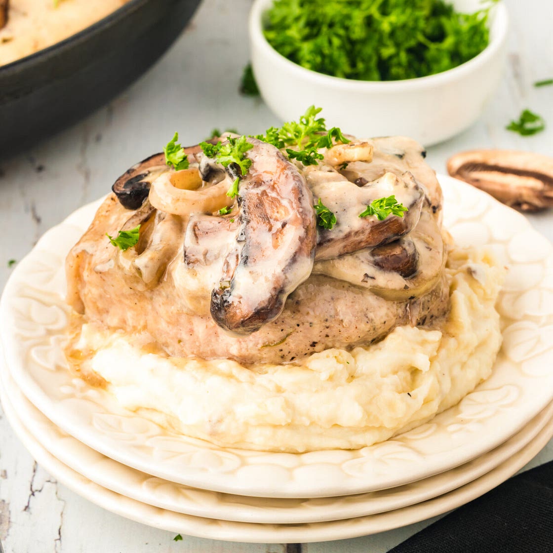 Cream of Mushroom Pork Chops