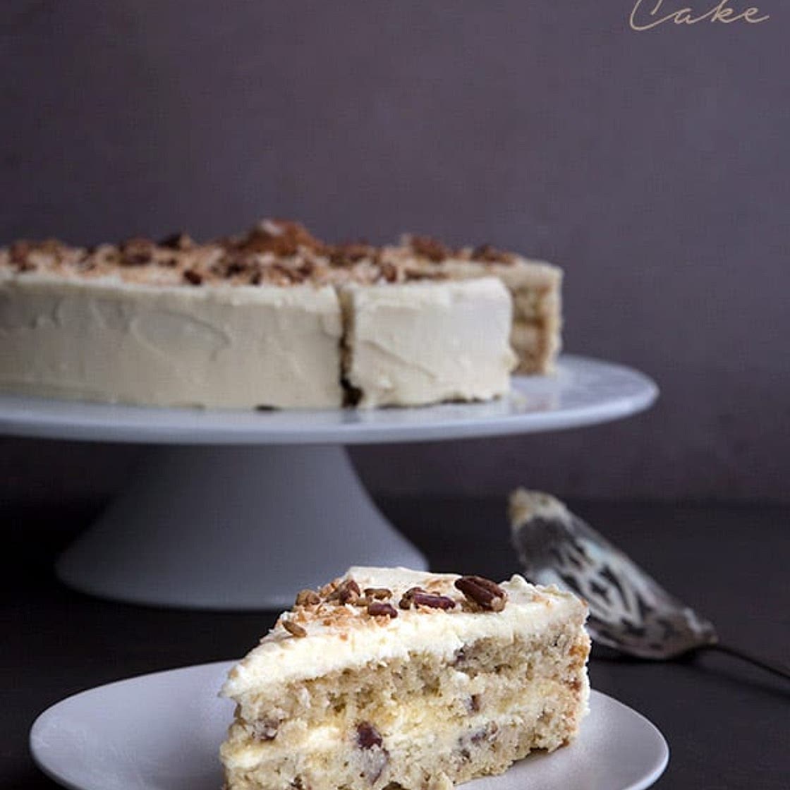 Low Carb Italian Cream Cake