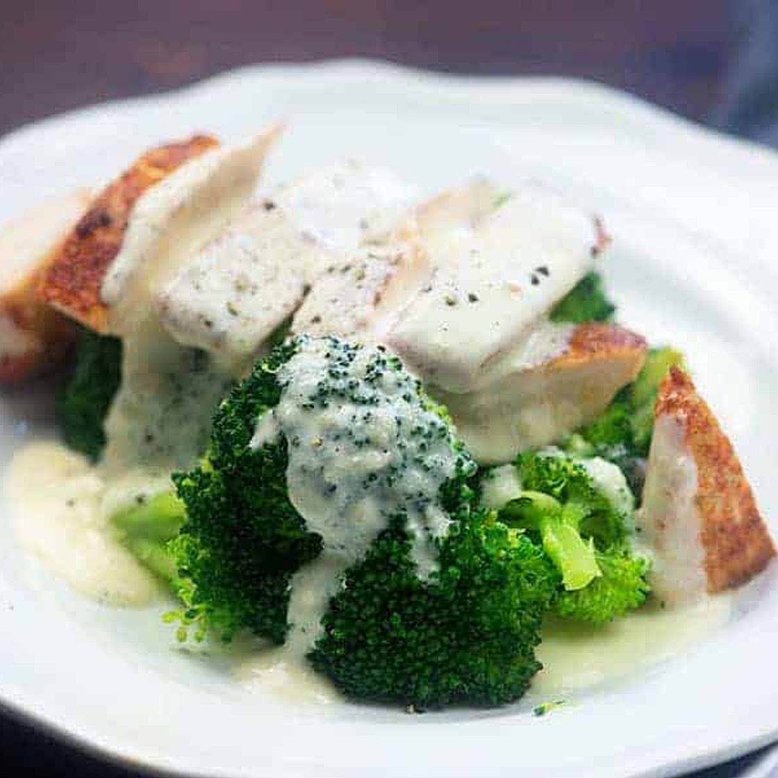 Keto Chicken Alfredo