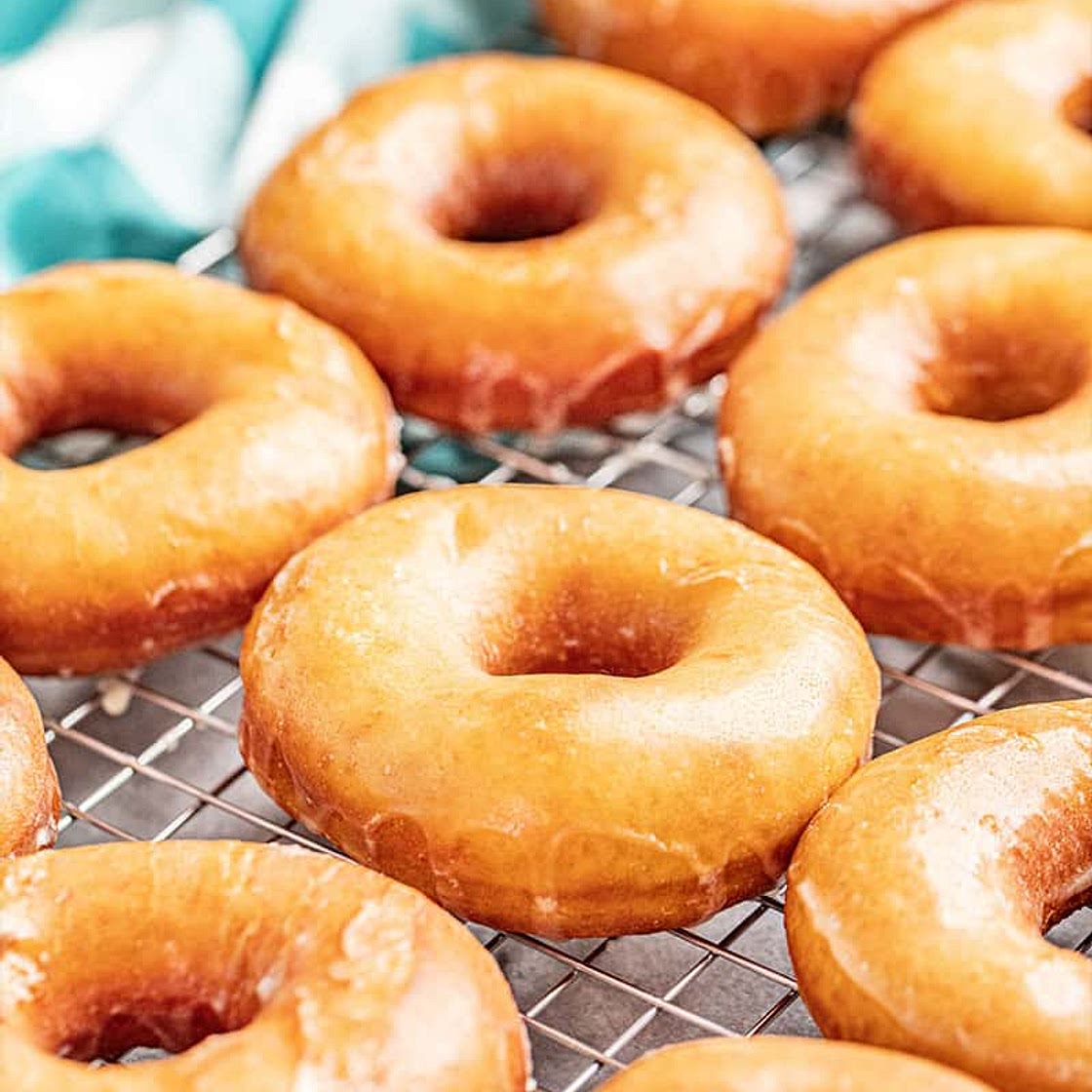 Homemade Glazed Donuts
