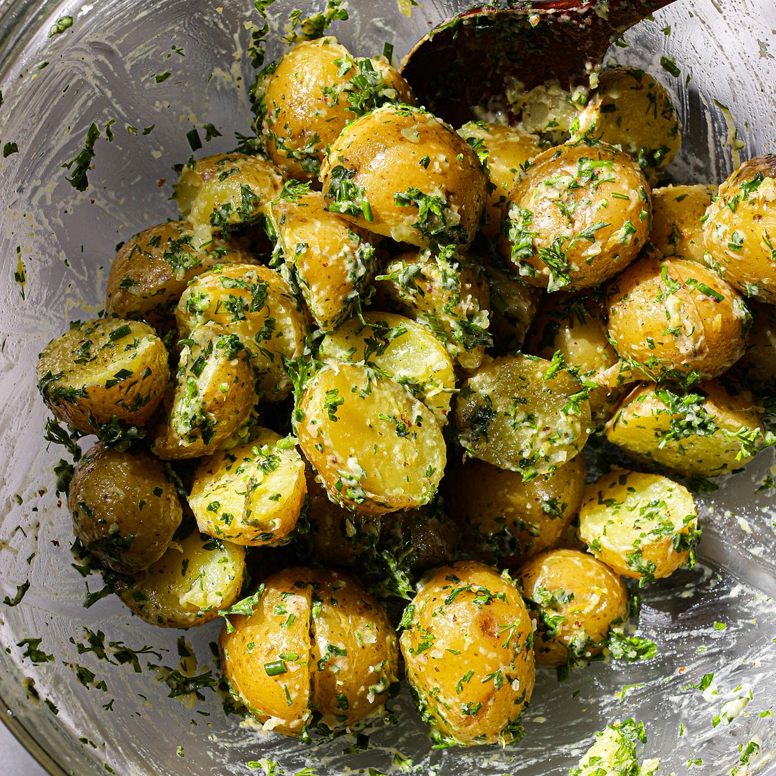 Garlic-Herb Potato Salad