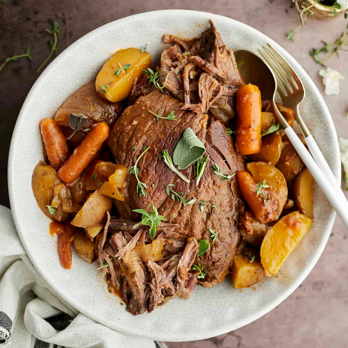 Slow Cooker Pot Roast Recipe