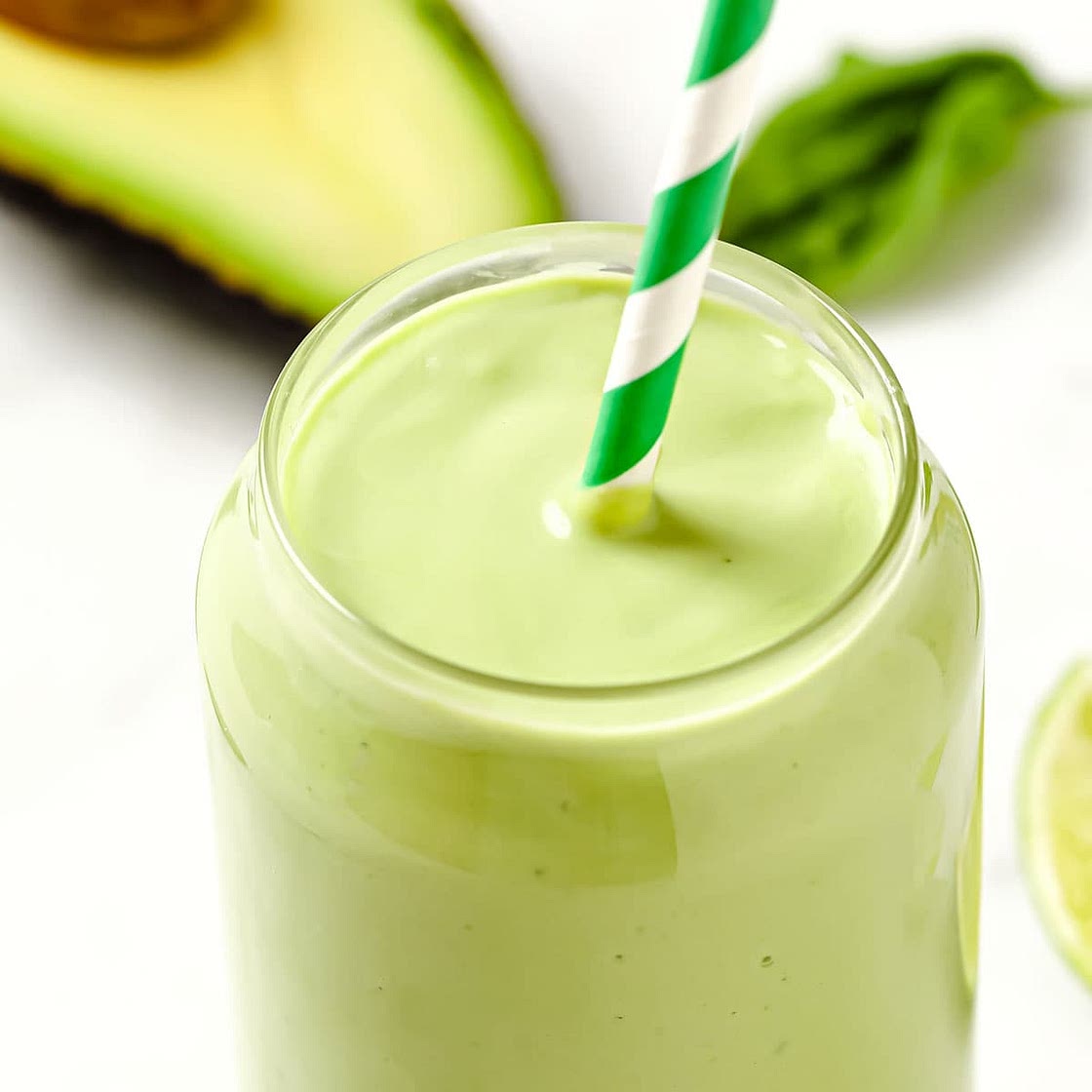 Creamy Keto Avocado Smoothie