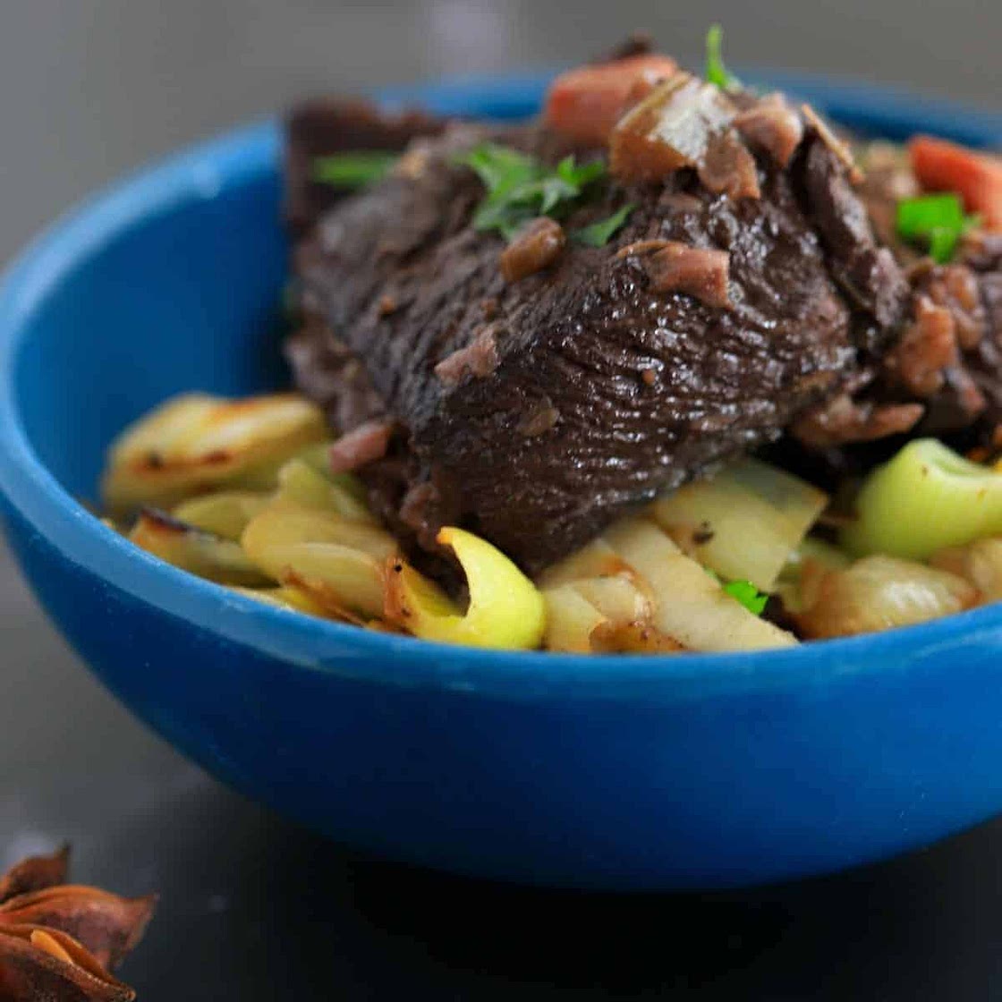 Keto Braised Beef Short Ribs