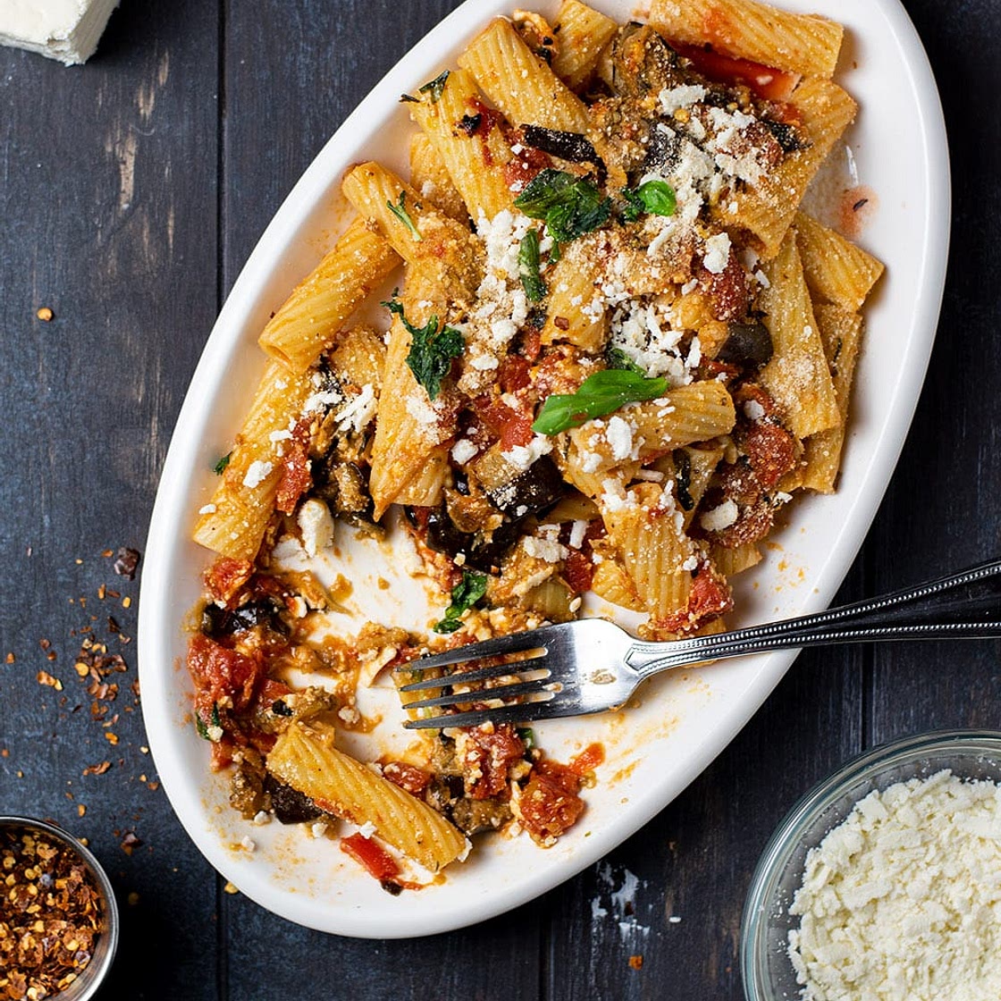 Simplified Pasta Alla Norma Recipe