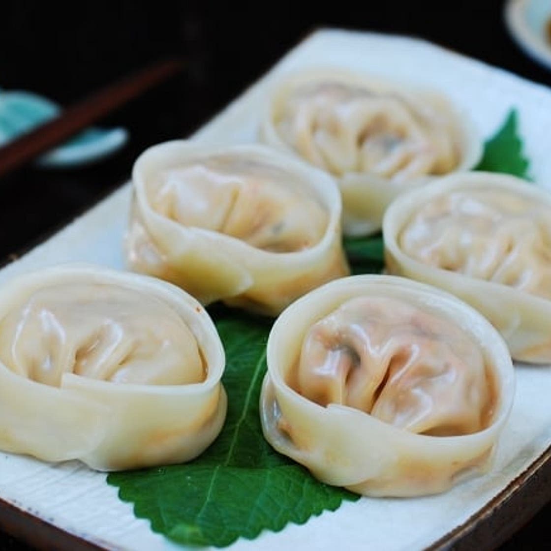 Kimchi Mandu (Kimchi Dumplings)