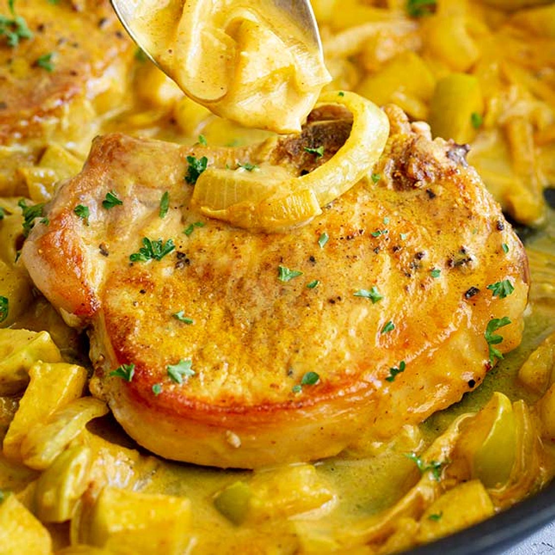 Curry Pork Chops Recipe