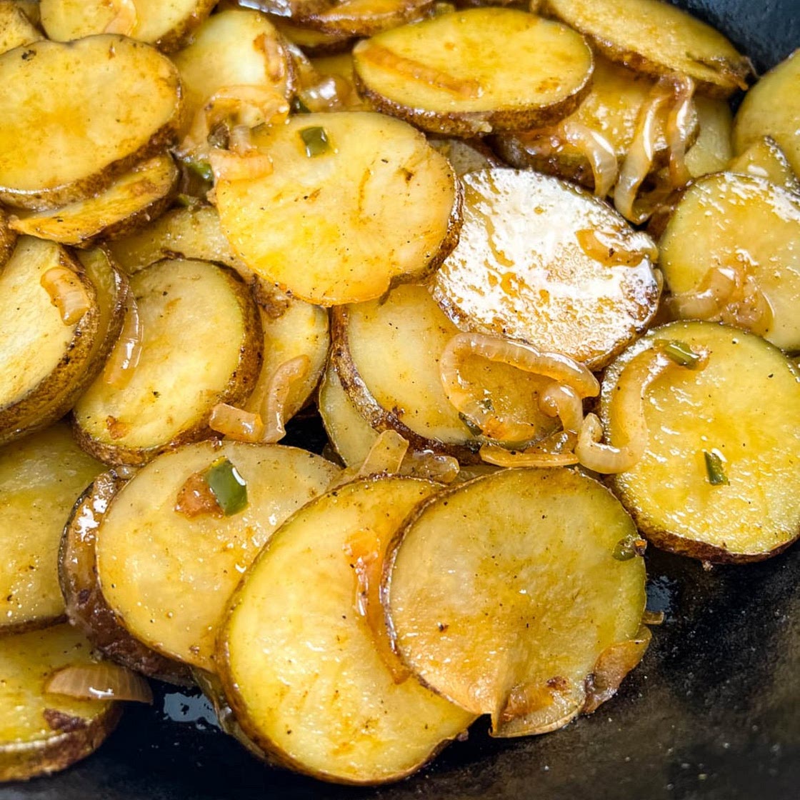 Fried Potatoes and Onions