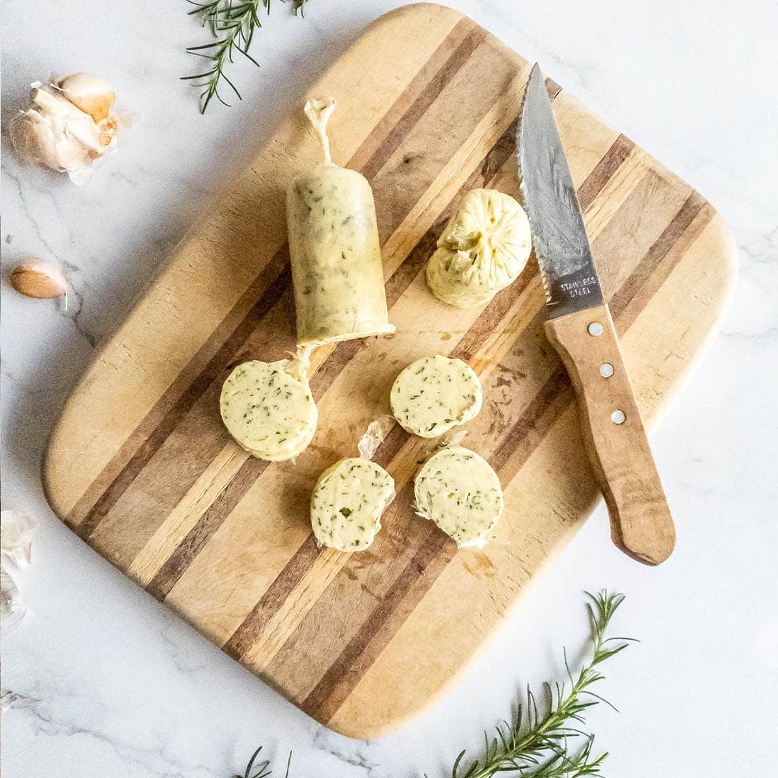 Garlic Rosemary Butter Recipe