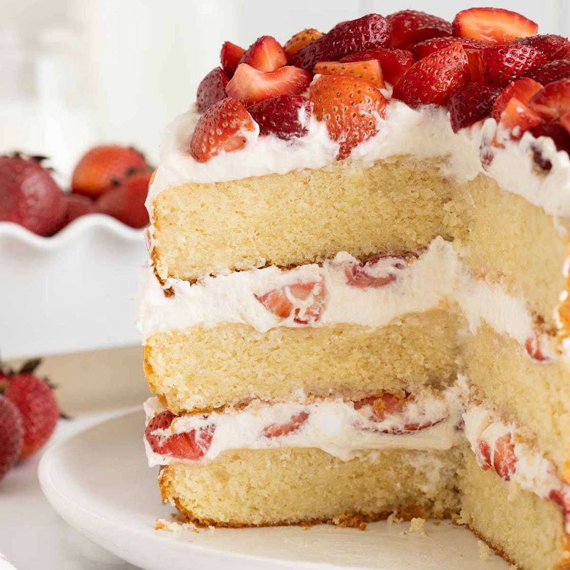 Strawberry Shortcake Cake Recipe
