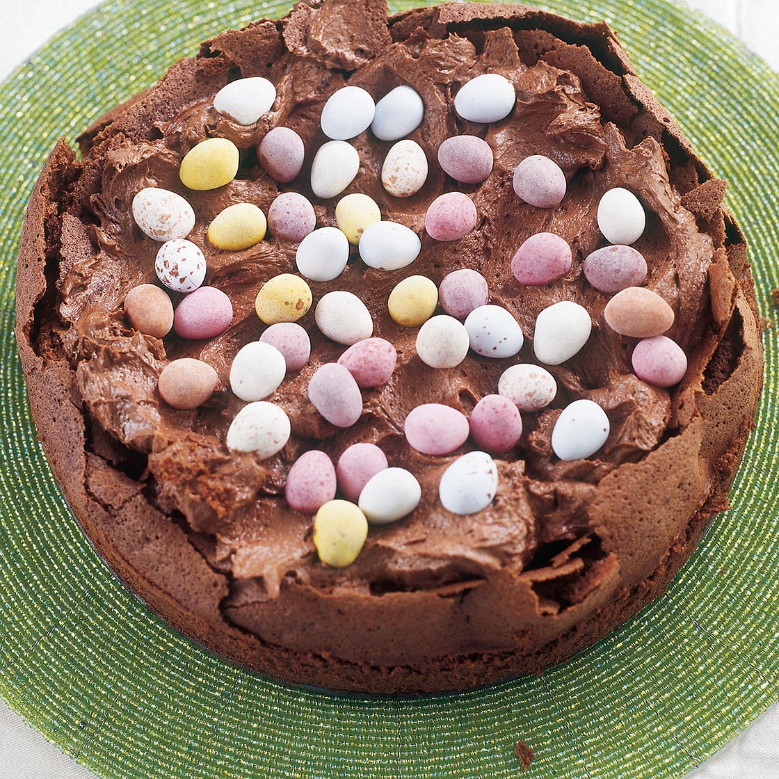 Easter Egg Nest Cake
