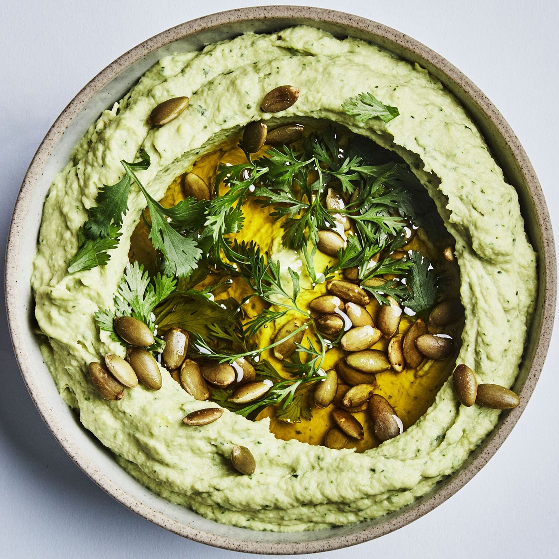 Herby Avocado Hummus