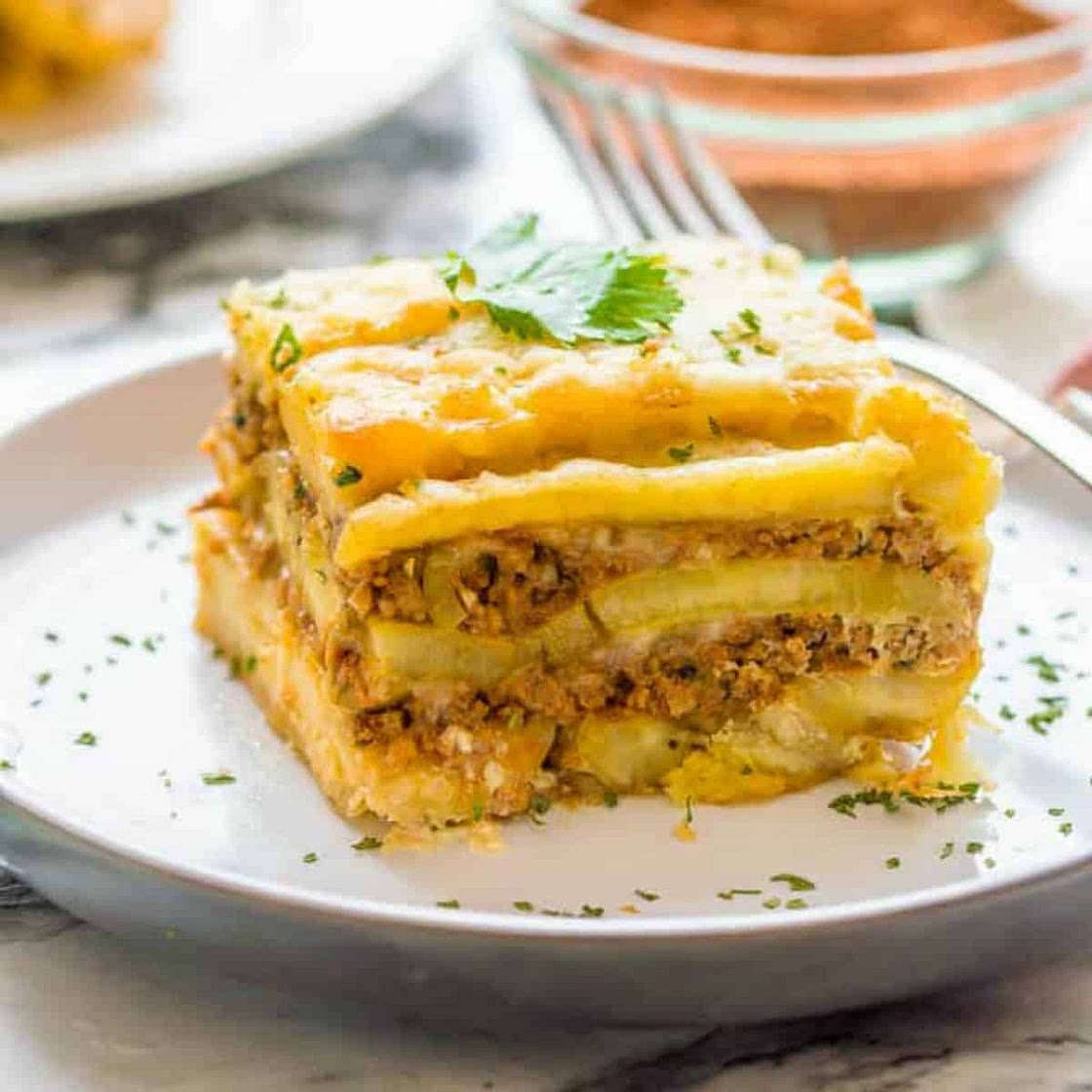 Plantain Lasagna (Pastelon)
