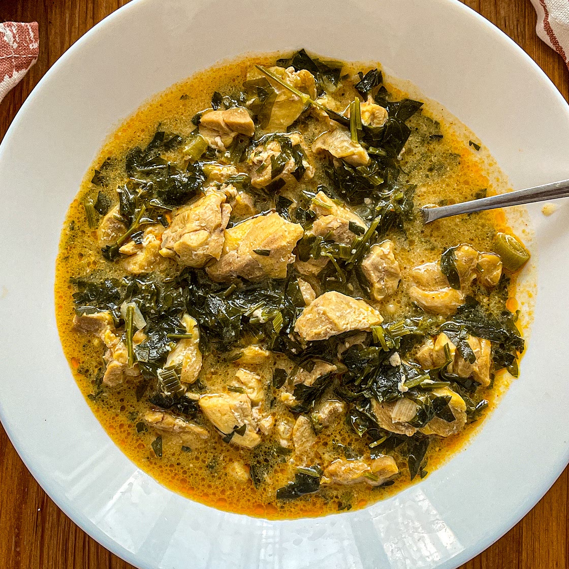 One pan Chicken in Parsley sauce (30 minutes recipe)