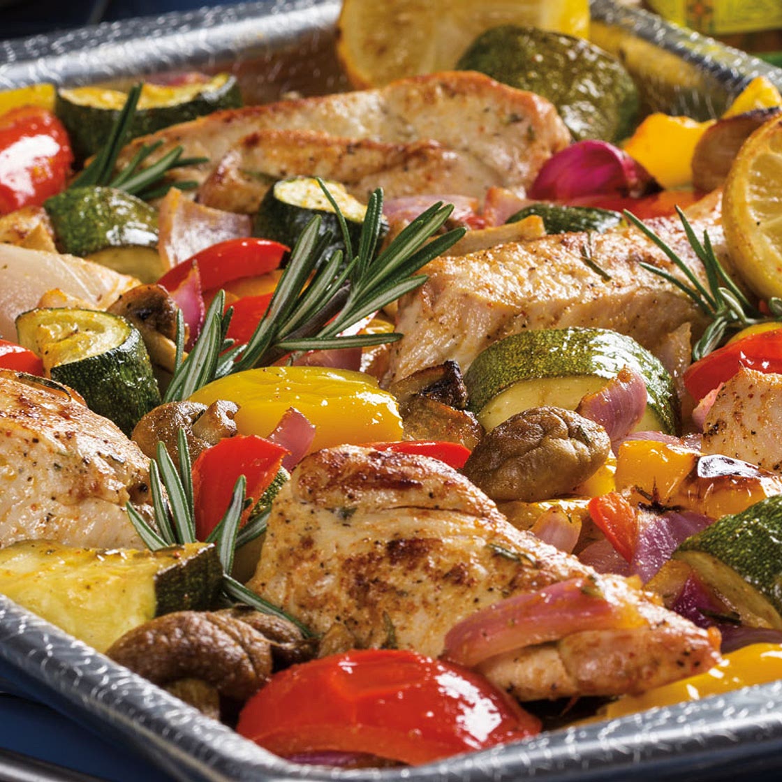 Sheet Pan Roasted Turkey and Veggies
