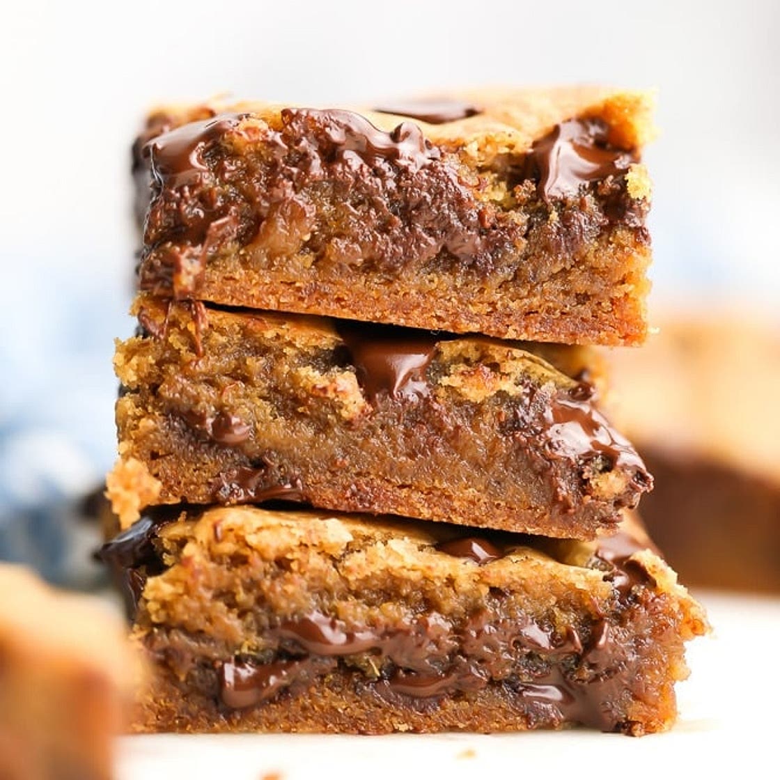 Vegan Chocolate Chip Cookie Bars