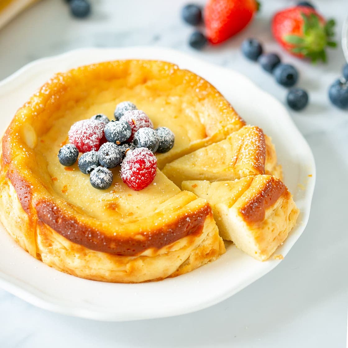 Ricotta Cheesecake - Just 3 Ingredients!
