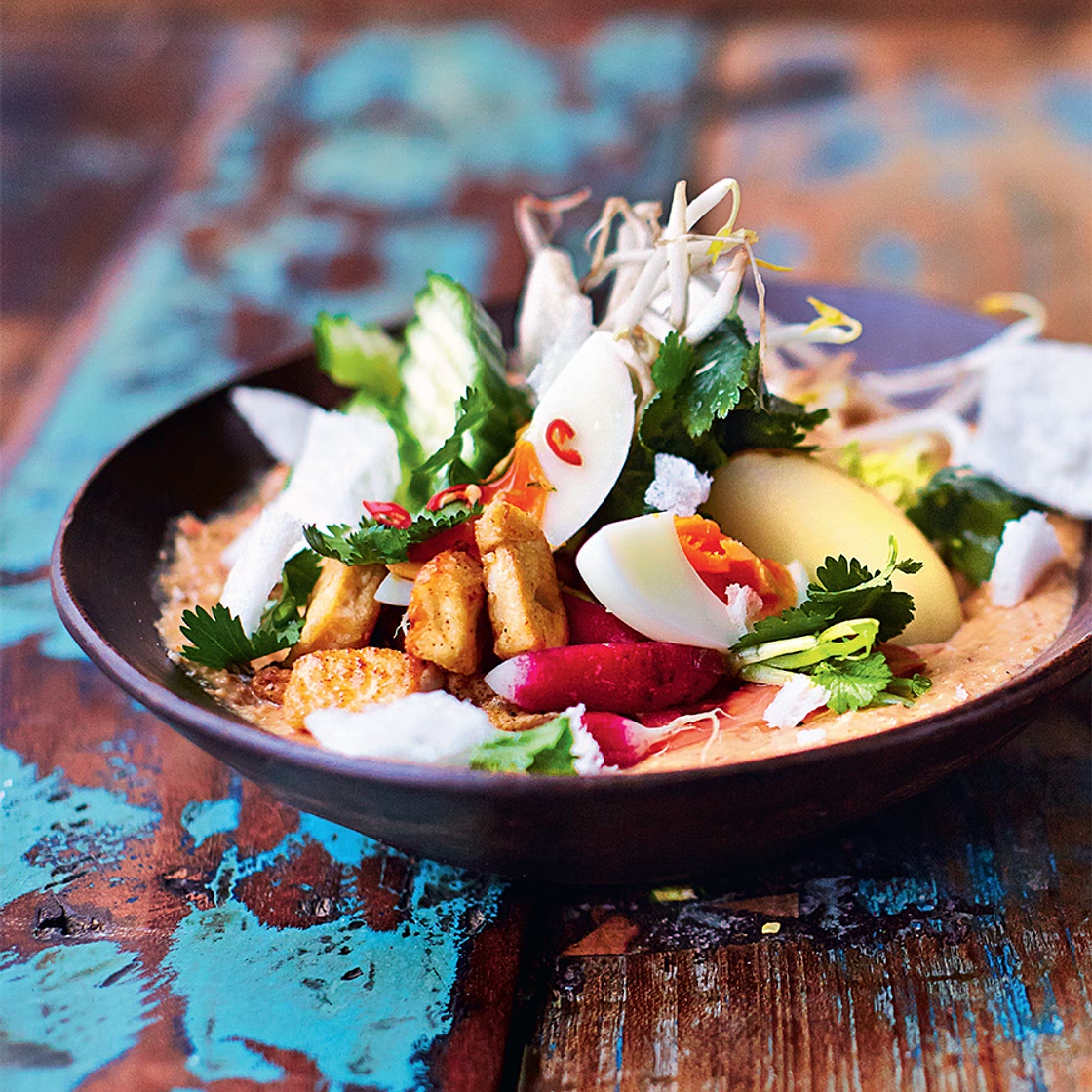 Jamie Oliver’s comfort food: gado gado