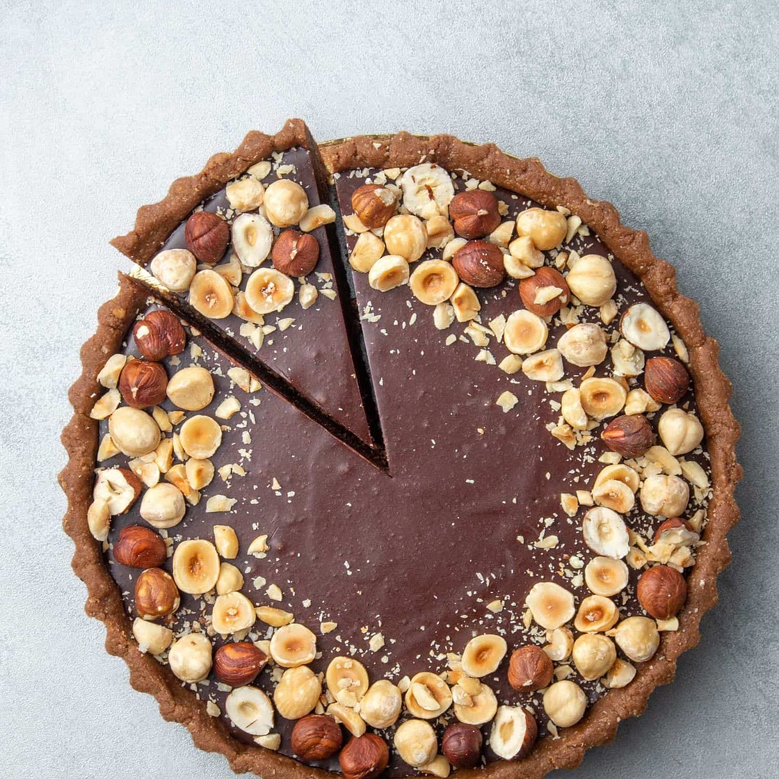 Chocolate Hazelnut Tart